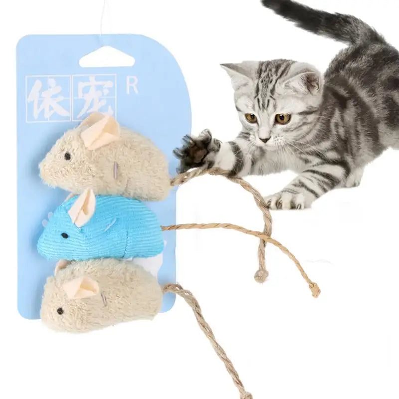 3 piezas de juguetes interactivos para gatos, resistentes a las mordeduras, de peluche, bonitos juguetes interactivos para gatos, juguetes para masticar para gatos, suministros para mascotas, juguetes para dientes de gato