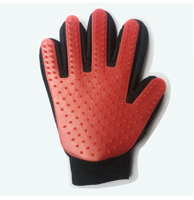 Guantes para el cuidado del cabello de perros Cepillo para perros Peine de limpieza Masaje Cepillo para quitar el pelo Guantes para quitar el pelo Peine para el pelo de gato Suministros para mascotas