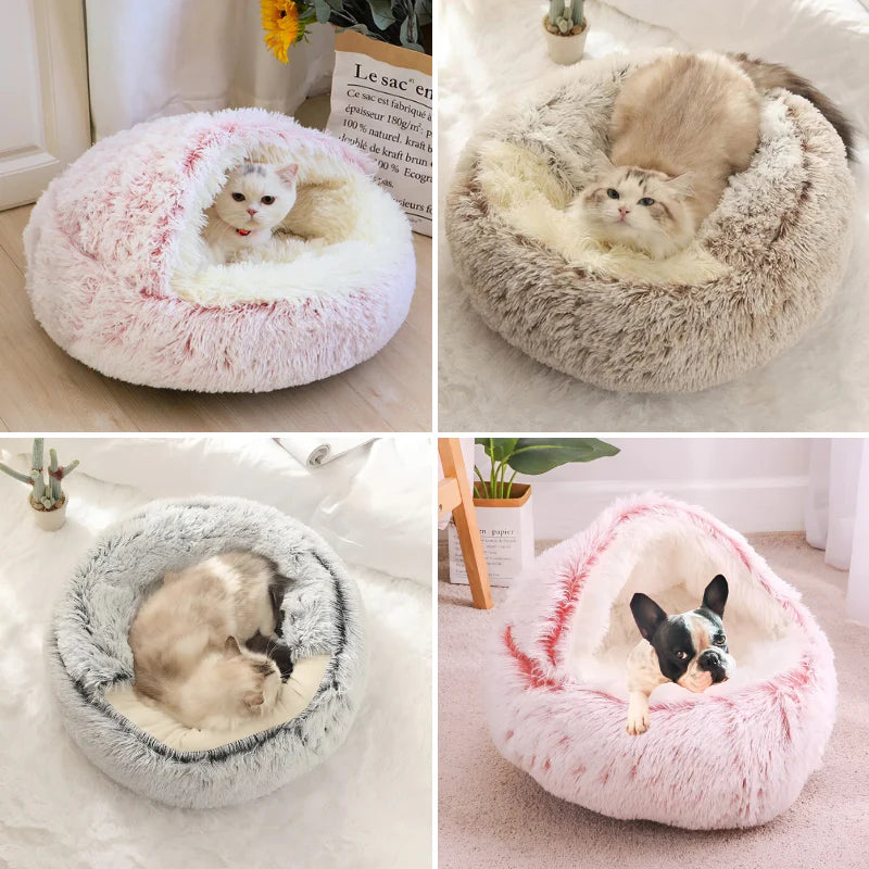 Cama de felpa cómoda para mascotas Superidag