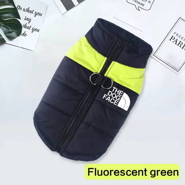 Chaleco impermeable de invierno para perros