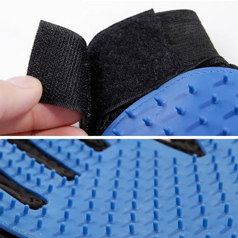 Guantes para el cuidado del cabello de perros Cepillo para perros Peine de limpieza Masaje Cepillo para quitar el pelo Guantes para quitar el pelo Peine para el pelo de gato Suministros para mascotas